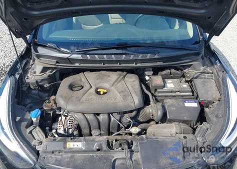 2014 Hyundai Elantra Se from USA, damaged, VIN KMHDH4AEXEU165173